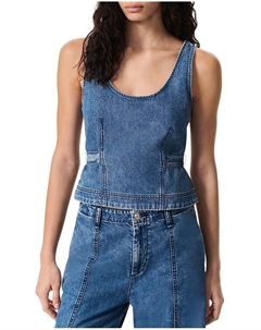 Ультралёгкий топ Estelle, синий Rag & bone