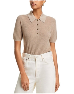 Поло Darcey Cash, коричневый/бежевый Rag & bone