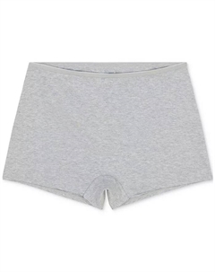 Женские хлопковые стрейчевые трусы-шорты Body GPW00278, серый Gap