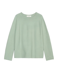 Свитер с круглым вырезом, зеленый Marc o'polo