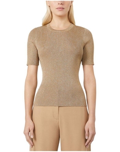 1 Топ Svelto из трикотажа, золотой Max mara studio