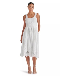 Женское платье Harmony Cordon Eyelet, белый Steve madden