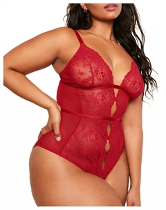 Женский кроплесс боди Rosie нижнее белье, красный Adore me