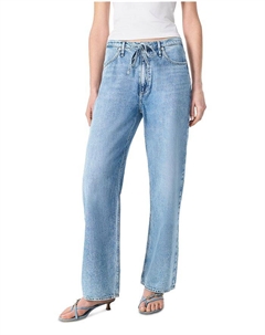 Ультралёгкие джинсы Phoebe со шнурком в цвете Tildn, синий Rag & bone