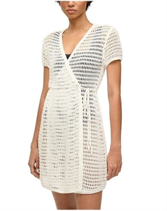 Спасательный парео Spritz Wrap Dress, слоновая кость/кремовый Staud