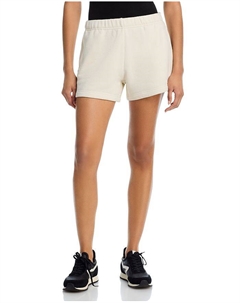 Шорты с махровой отделкой и петельным швом, белый Rag & bone