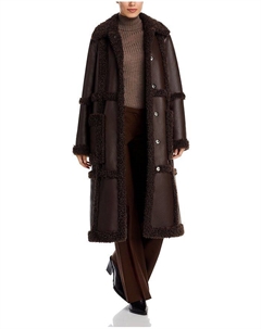 Пальто Patrice из искусственного меха, коричневый Stand studio