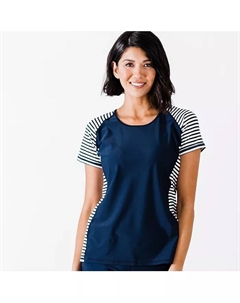 Женский свободный топ для плавания Adele, синий Calypsa