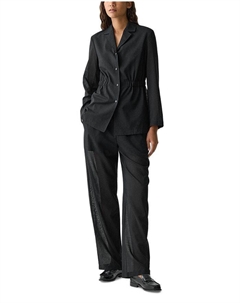 Приталенная куртка, черный Theory