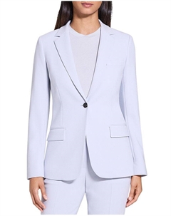 Адмирал Креп Базовый Блейзер, синий Theory