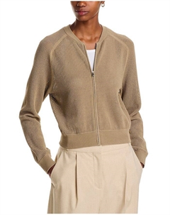 Кардиган с круглым вырезом, коричневый/бежевый Theory