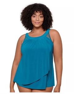 Женский топ танкини Illusionists Ursula, синий Miraclesuit