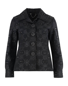 Однобортный блейзер, черный Marc jacobs