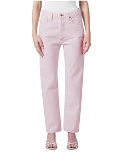 Джинсы 90-х Mid Rise Loose Fit в цвете Cosmos, розовый Agolde