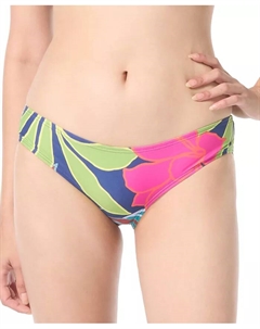 Женские бикини-трусики с цветочным принтом и сборкой на спине, мультиколор Vince camuto