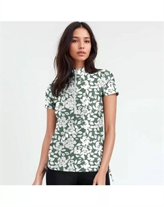 Женский купальный топ Adele с полузастежкой, мультиколор Calypsa