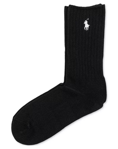 Женские классические ребристые носки 79104, серый Polo ralph lauren