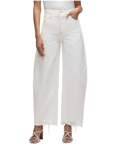 Брюки-бананы Bailey Relaxed в белом цвете, белый Hudson