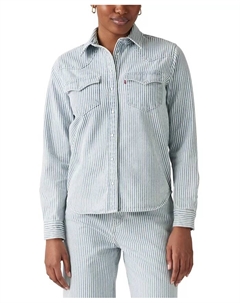 Женская хлопковая джимовая рубашка The Ultimate Western, синий Levi's®