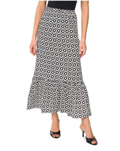 Юбка миди с рюшами, белый Vince camuto