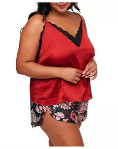 Женский комплект пижамы Linny: топ-камизоль и шорты, фиолетовый Adore me