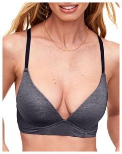 Helynn Женский Контурный Бюстгальтер с Глубоким Вырезом, черный Adore me