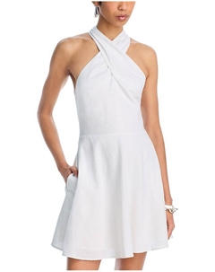 Костюм Kosta с бретелями-хомутом и мини-юбкой, белый Steve madden