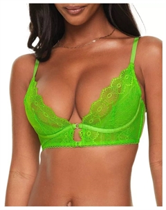 Женский бюстгальтер Kinley без косточек с глубоким вырезом, зеленый Adore me