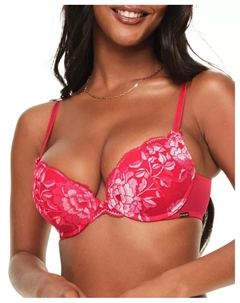 Женский бюстгальтер Jaya Push Up Plunge с эффектом пуш-ап, красный Adore me