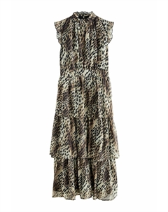 Платье макси REGULAR FIT - PRINTT TIERED, черный Next