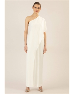 Комбинезон ONE-SHOULDER OVERALL, белый Apart