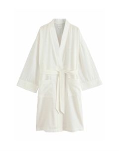 Халат GINGHAM LIGHTWEIGHT, белый Next