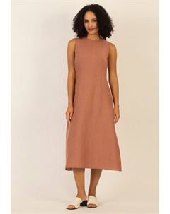 Повседневное платье LANGES, коричневый Apart