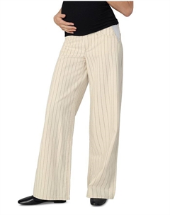 Джинсы для беременных Lou Lou в полоску Natural, слоновая кость/кремовый Joe's jeans