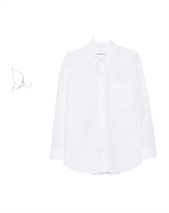 Рубашка из хлопка с нагрудным карманом, белый Alexander wang