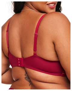 Бюстгальтер балконет Amorina Contour для полных женщин, красный Adore me