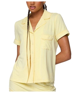 Рубашка Tezlie на пуговицах, желтый Edikted