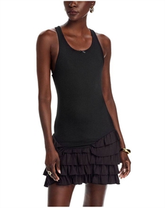 Платье без рукавов Clea с рюшами, черный Steve madden