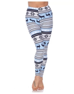 Женские универсальные леггинсы с принтом One Size Fits Most, мультиколор White mark