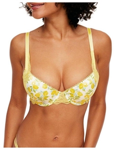 Женский бюстгальтер Push Up Demi Rochelle, белый Adore me