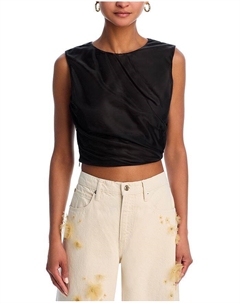 Майка Mesh Twist Tank, черный Frame