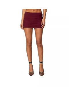 Женская мини-юбка Vivi Mesh, красный Edikted