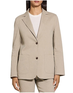 Свободный блейзер, коричневый/бежевый Theory