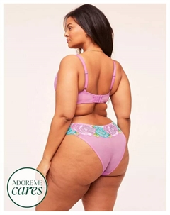 Плюс сайз бюстгальтер балконет Colete Contour, розовый Adore me