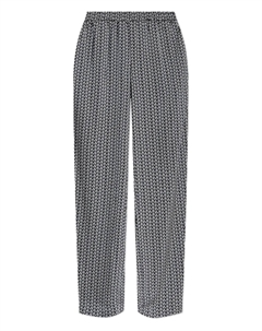 Брюки с шевронным принтом, черный Michael michael kors