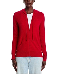 Зип-худи - эксклюзив, красный C by bloomingdale's cashmere