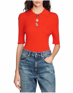 Водолазка Polo Neck, красный Sandro