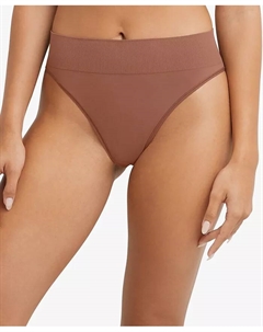 Женские бесшовные бикини с высокой ластовицей DM2317, коричневый Maidenform