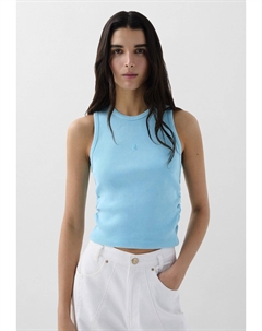 Топ GATHER SIDE, бирюзовый Scalpers