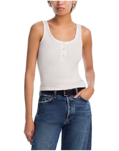 Топ с атласной отделкой, белый Frame